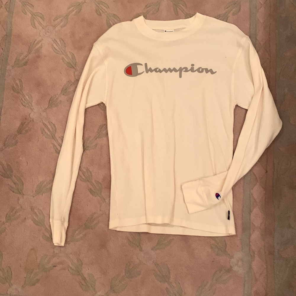 Mens thermal Champion shirt